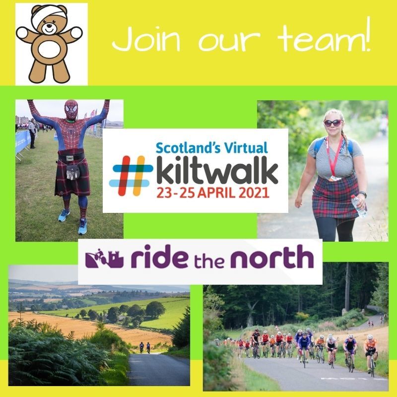 Get involved: Walk, skip, boogie or cycle for us in 2021!
